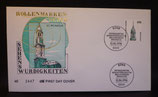 Bund 1860  FDC    690 Pf  SWK    ESST Bonn III. Wahl