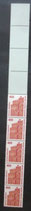 Bund 1562u  RM   RE05 + 4 Lf grautürkis  400 Pf  SWK **