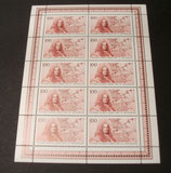 Bund 1865 Leibniz Kleinbogen  **