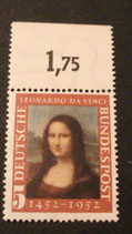 Bund 0148 Gemälde Mona Lisa  **  OR