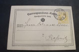 Ganzsache  -  siehe Bild      Karte um 1875 eg