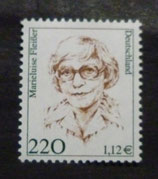 Bund 2158 FddG  Marieluise Fleißner  220 Pf / 112 Eurocent  **