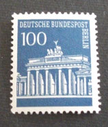 Berlin  290  R01    100 Pf Brandenburger Tor  mit Nummer  **