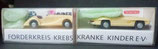 Förderkreis Krebskranke Kinder e.V. - Werbemodell -  BMW 328 und MB 300 SL Cabrio