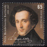 Bund 2720  65 ct    200. Geburtstag Felix Mendelssohn Bartholdy **