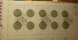 Bund 1996 Kleinbogen auf Pappe ex Numisblatt