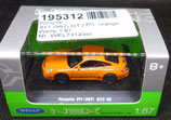 Welly Nex  VW Porsche 911 (997) GT 3 RS  orange