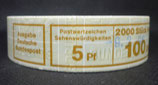 Bund 1448u  RM    5 Pf  SWK   - komplette 2000er Rolle  **