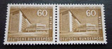 Berlin 0151  60 Pf   waagerechtes Paar  **