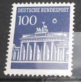 Bund 0510v  100 Pf Brandenburger Tor    Druckzufall  brAzu