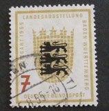 Bund 0212   7 Pf  Landesausstellung von Baden - Württemberg    gest