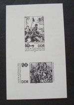 DDR 2812 2813  - Schwarzdruck  Berlin 83