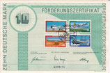 DSH Förderungszertifikat - 1980    10 DM  Berlin
