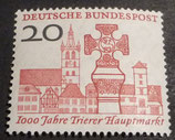 Bund 0290  20 Pf  1000 Jahre Trierer Hauptmarkt  **