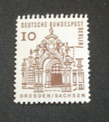 Berlin  0242ff  -  Rollenmarkenwert aus der Serie Deutsche Bauwerke aus zwölf Jahrhunderten  **