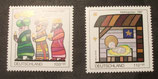 Bund 1959f  Weihnachtsmarken **
