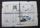 Bund 2068ff  Block 50    design in deutschland