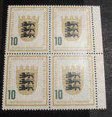 Bund 0213   10 Pf  Landesausstellung von Baden - Württemberg   VB **