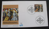 BD 1831f FDC Fidacos Weihnachten 1995 2 Kuverts