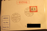 Bund 0382 Württembergische Bibelanstalt  1962 Ersttagsbrief FDC