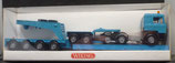 Wiking 505 MAN F 90   Tieflader   hellblau
