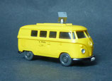 Wiking 0303  VW T1 Funkmesswagen      (Druck 20% -  gr. Horn - mit Traverse - Aufbauten fehlen)