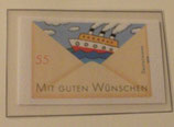Bund 2848  55 ct  Schiff - mit guten Wünschen  skl  **