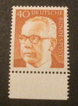 Bund 0639 Heinemann  40 Pf