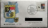 BD 1587 FDC Wappen Bayern