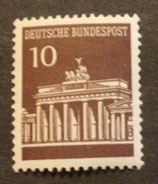 Bund 0506v RA01  10 Pf Brandenburger Tor  Rollenanfangsmarke 1000