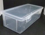 Klarsichtschachtel  19,0 cm x 9,5 cm x 6,0 cm   -  Box für Stifte u.v.a.m.
