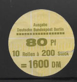 Berlin 0674  - 80 Pf Burgen und Schlösser  - Verschlußteller  R200
