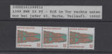 Bund 1399 RM   33 Pf  SWK    **    mit Riss aus Teilauflage der 10000er Rolle