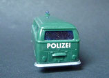 VW T2  Polizei    Heckaufdruck - ohne Stern auf Türen - silbernes Chassis