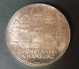Silbermünze Deichstrasse in Hamburg