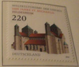 Bund 2774  220 ct  Weltkulturerbe der UNESCO - Hildesheim **