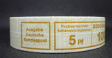 Bund 1448u  RM    5 Pf  SWK   - komplette 2000er Rolle  **