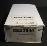 Händlerkarton 3540 leer