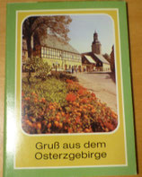 AK Osterzgebirge  -  Ansichten Set Kleinformat ca. A8