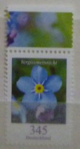 Bund 3324  345 ct Vergissmeinnicht    **