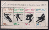 Bund 0684ff Block 6  Olympische Spiele 1972   **