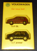 VW 017 b Doppelpack Golf  GL + VR6   -  Der neue Golf  - Golf III