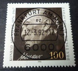 Bund 1601   100 Pf   Adenauer   VSST