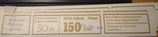 Bund 0914  30 Pf   Banderole  von    500er Rolle  Type I
