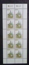 Bund 2381  Kleinbogen Erfurter Dom   5 ct   SWK  **