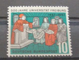Bund 0256 MeF Plf   10 Pf   500 Jahre Universität Freiburg