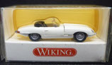 Wiking 817 Jaguar E-Type tech  weiß - Speichenfelgen  -  in OVP