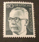 Bund 0642 Heinemann  80 Pf
