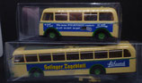 Werbe-Bus - Grell     Obus Oberleitungsbus  Henschel ÜH IIIs   mit Anhänger