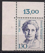 Bund 1366 Lise Meitner  130 Pf  **  vom Eckrand